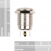 Waterproof Matel Push Button with LED - Panel Mount 12mm
